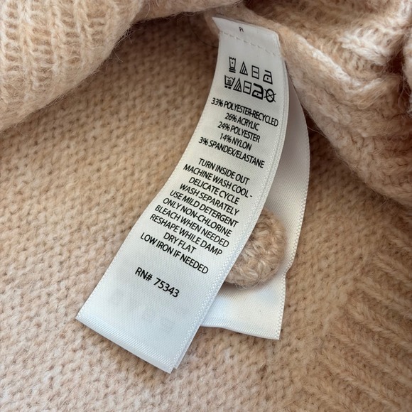 Cupcakes and Cashmere Bow Rose Heart Cardigan Size M - Picture 4 of 6